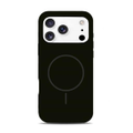 Cover silicone serie MAGSILK per iPhone 17 Pro Max Nero