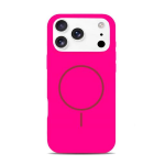 Cover silicone serie MAGSILK per iPhone 17 Pro Max Fucsia